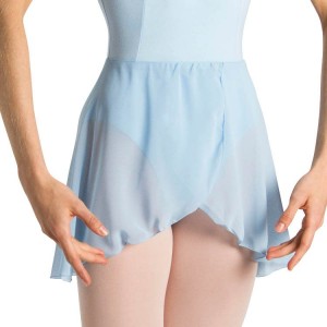 Ballet Blue Women's Bloch Chantal Short Tulip Wrap Skirts | SUSVO55757