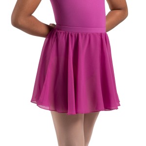 Berry Kids' Bloch Chayanne Chiffon Short Circle Skirts | USQAV88344