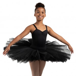 Black Kids' Bloch Classic Practice Skirts | PUSER17523