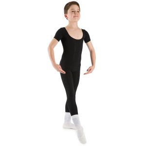 Black Kids' Bloch Matt Unitard Tight | USEGJ70336