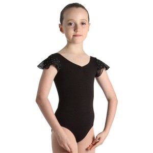 Black Kids' Bloch Scarlett Leotards | USDFL85310