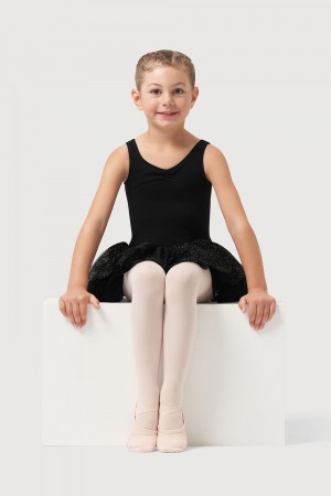 Black Kids' Bloch Sparkle Dress | USQCS77934