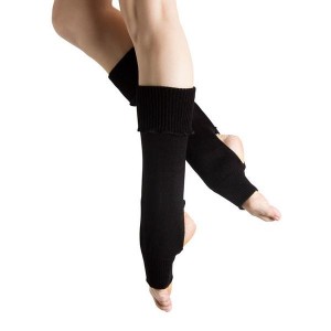 Black Women's Bloch Anya Legwarmers Knitwear | USZDE55738