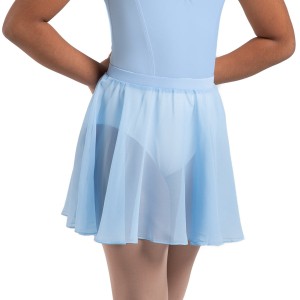 Bluebird Kids' Bloch Chayanne Chiffon Short Circle Skirts | USQCS30783