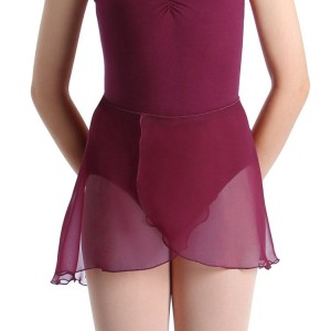 Burgundy Kids' Bloch Chita Skirts | USZDE65901