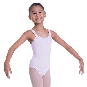 Candy Pink Kids' Bloch Overture Obelia Princess Seam Leotards | DUSVO98762