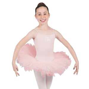 Candy Pink Kids' Bloch Silvana Diamante Dress | USZDE26745