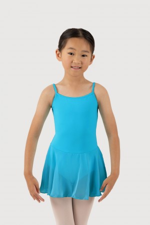 Capri Blue Kids' Bloch Oriole Camisole Leotards | USNEJ20738