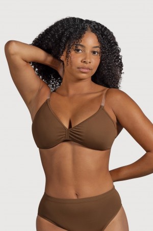 Cocoa Women's Bloch Deva V Front Underwear | QUSWA99101