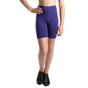 Deep Purple Kids' Bloch Basic Bike Length Short Bottoms | PUSER21466