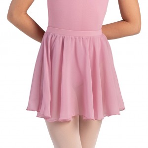 Dusk Kids' Bloch Chayanne Chiffon Short Circle Skirts | USDYB32842