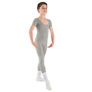 Grey Marle Kids' Bloch Matt Unitard Tight | PUSQX65667