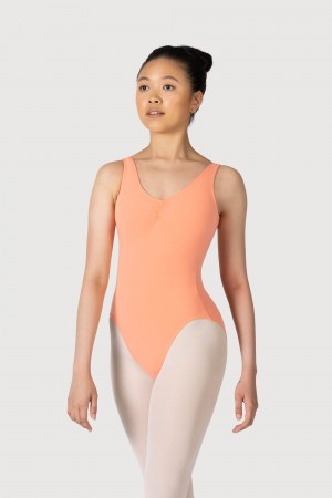 Guava Women's Bloch Gathered Front With Low Back Leotards | FUSUI93597