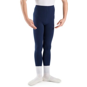 Navy Kids' Bloch Dale Footless Tight | BUSSD29761