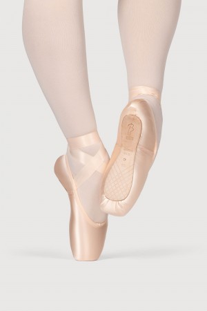 Pink Women's Bloch Aspiration Pointe Shoes | USDFL59860