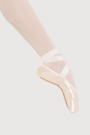 Pink Women's Bloch Demi Pointe Shoes | AUSDF72103