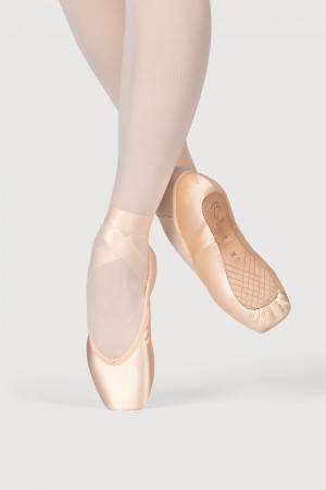 Pink Women's Bloch Hannah Pointe Shoes | USQCS16114