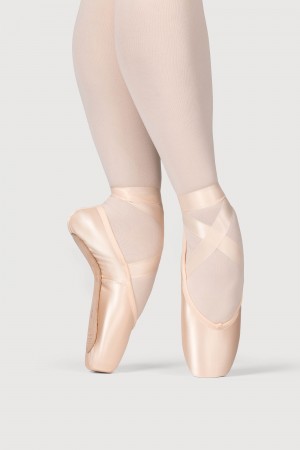 Pink Women's Bloch Sonata Pointe Shoes | USXMI42803