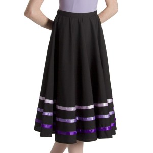 Purple Kids' Bloch Ribbon Character Skirts | AUSWC86102