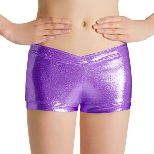 Purple Kids' Bloch Vegas Short Bottoms | USCVG89642