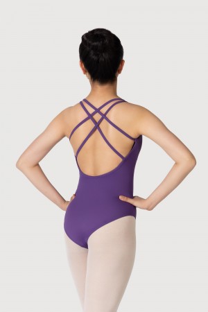 Purple Women's Bloch Alexis Leotards | QUSUV14621