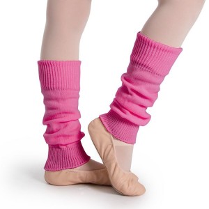 Raspberry Kids' Bloch Ankle Legwarmers Knitwear | USCIF96917