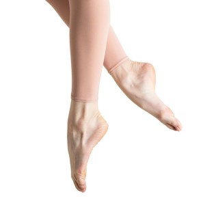 Salmon Pink Women's Bloch Elite Footless Tight | MUSFT55488