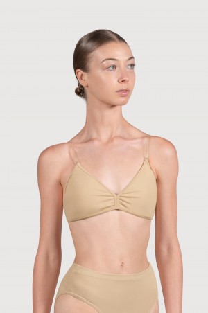 Sand Women's Bloch Deva V Front Underwear | USXBR22962