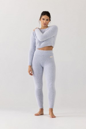 Sky Women's Bloch Popcorn Stitch Tight Knitwear | USZDE32938