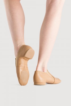 Tan Kids' Bloch Elastaboot Jazz | USJVR78749