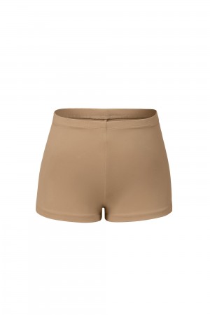 Tan Kids' Bloch Starr High Waist Micro Short Underwear | MUSHR75647