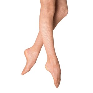 Tan Kids' Bloch Traditional Fishnet Footed Tight | USEGJ20296