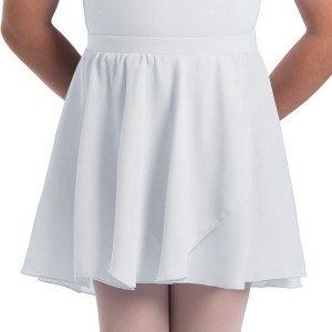 White Kids' Bloch Royale Exam Skirts | AUSWC77480