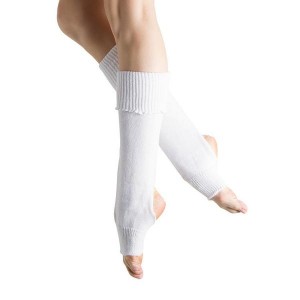 White Women's Bloch Anya Legwarmers Knitwear | USZPD71510