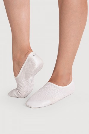 White Women's Bloch Studio Shoes Studio Shoes | USCIF73730