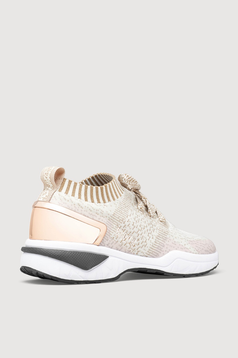 Beige Kids' Bloch Alcyone Lifestyle Sneakers | USIIZ84243