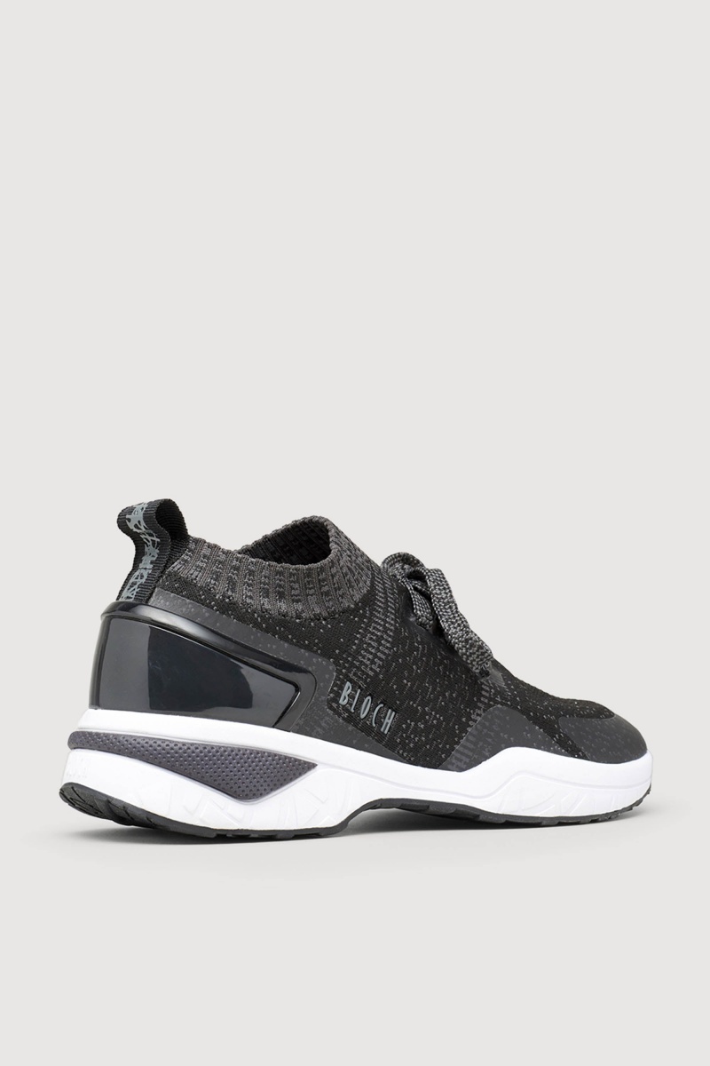 Black Kids' Bloch Alcyone Lifestyle Sneakers | FUSUI25320