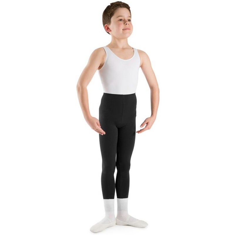 Black Kids' Bloch Dale Footless Tight | BUSSO14103