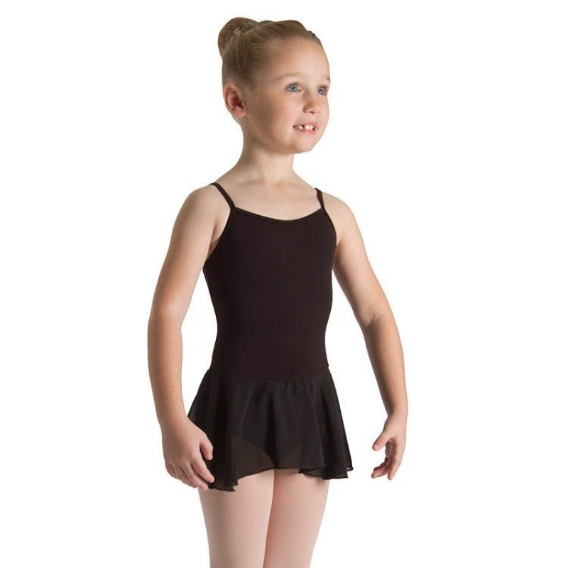 Black Kids\' Bloch Mirella Alice Cami Tween Leotards | USNEJ98735