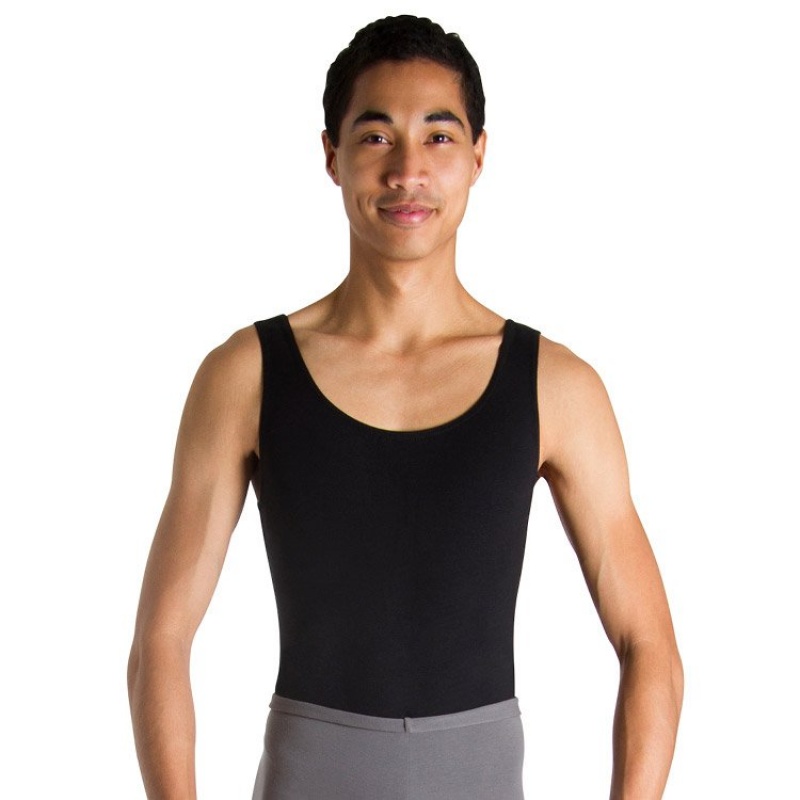 Black Men's Bloch Brad Leotards | XUSGW51272