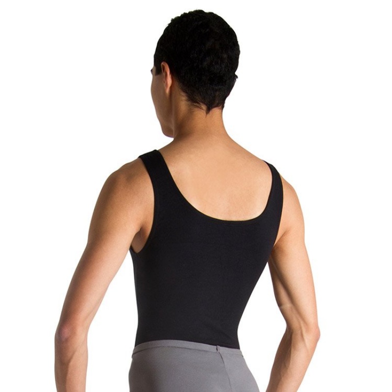 Black Men's Bloch Brad Leotards | XUSGW51272