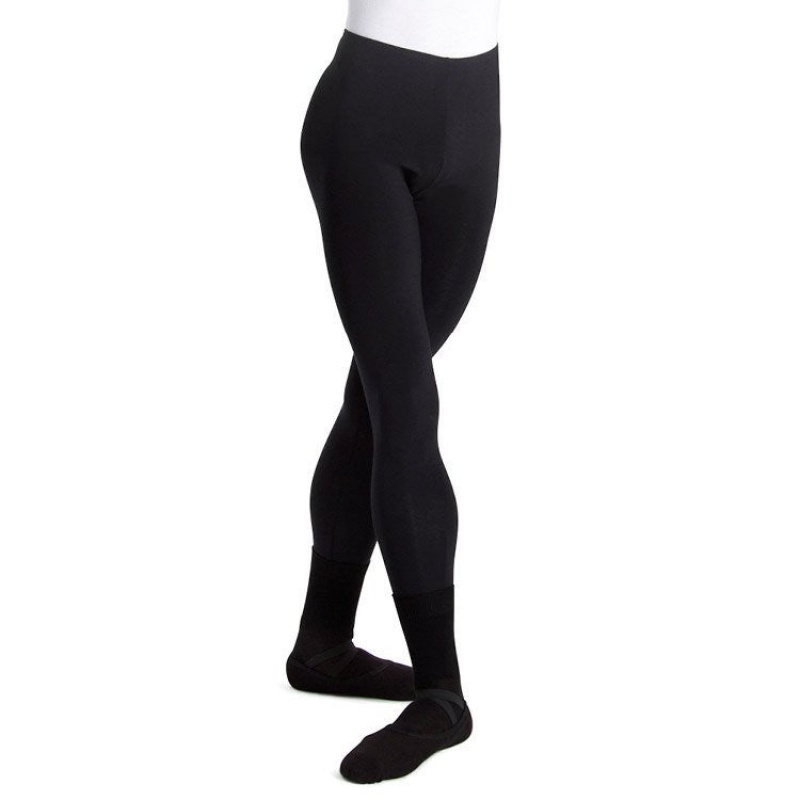 Black Men\'s Bloch Dale High Waist Full Length Tight | FUSHY82383