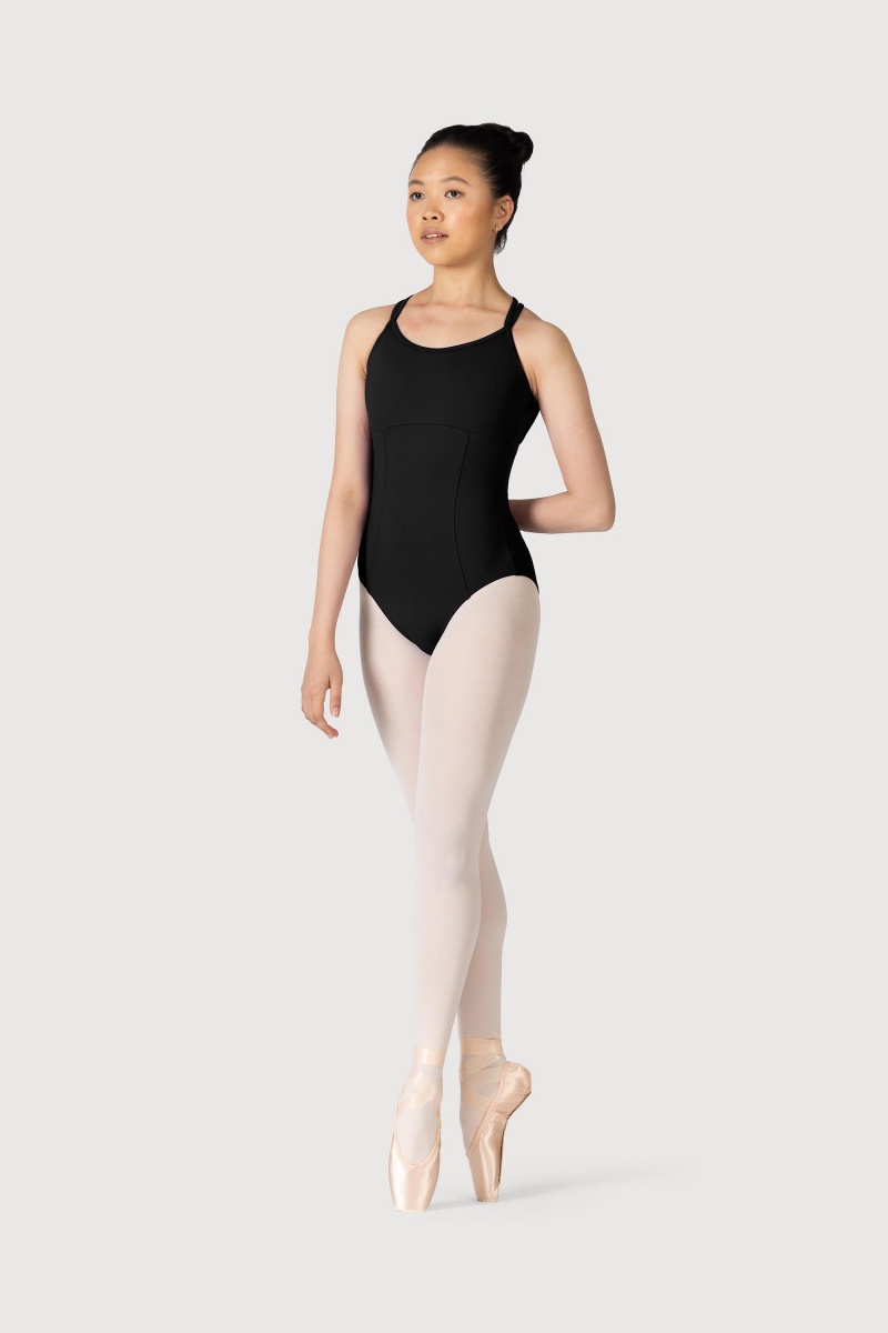 Black Women's Bloch Alexis Leotards | PUSER62373