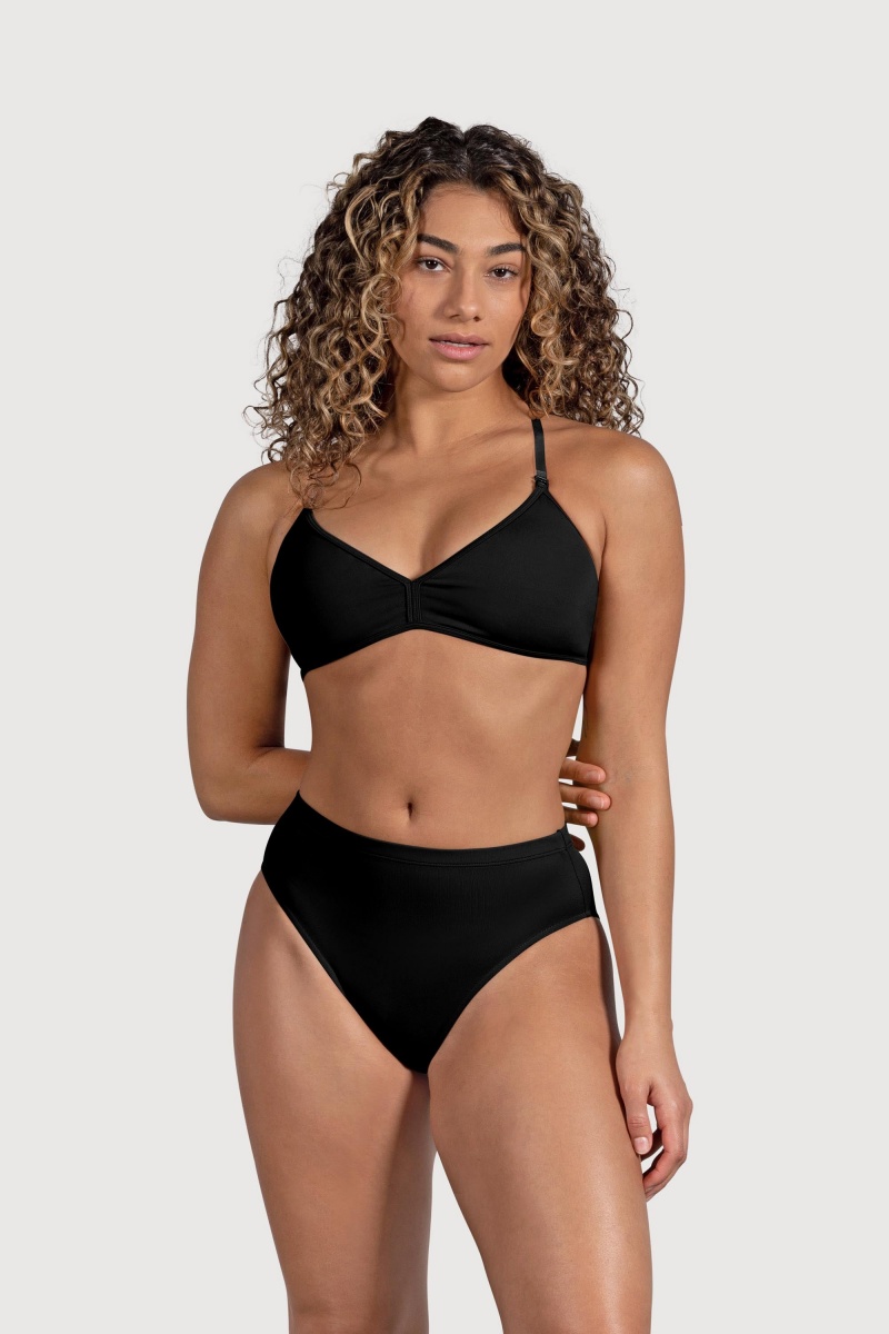 Black Women's Bloch Aquila High Waist Underwear | DUSKV91799