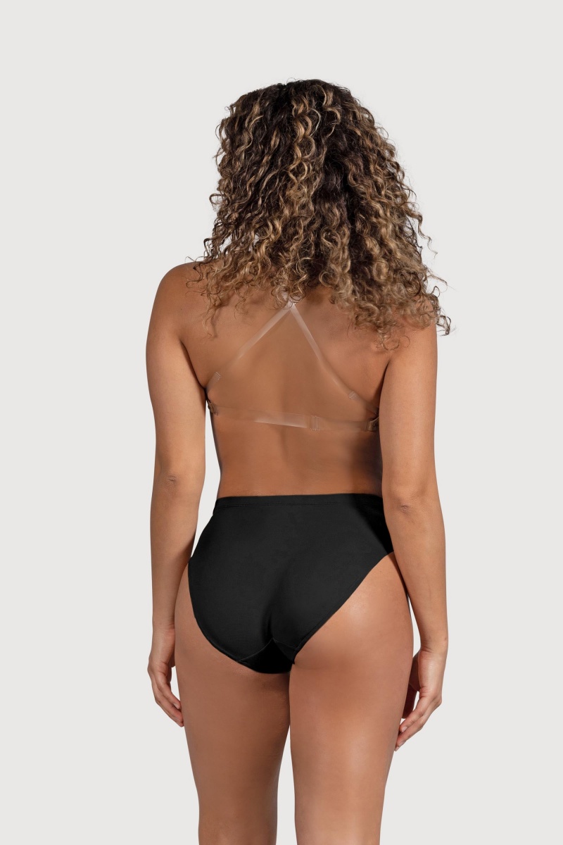 Black Women's Bloch Aquila High Waist Underwear | DUSKV91799