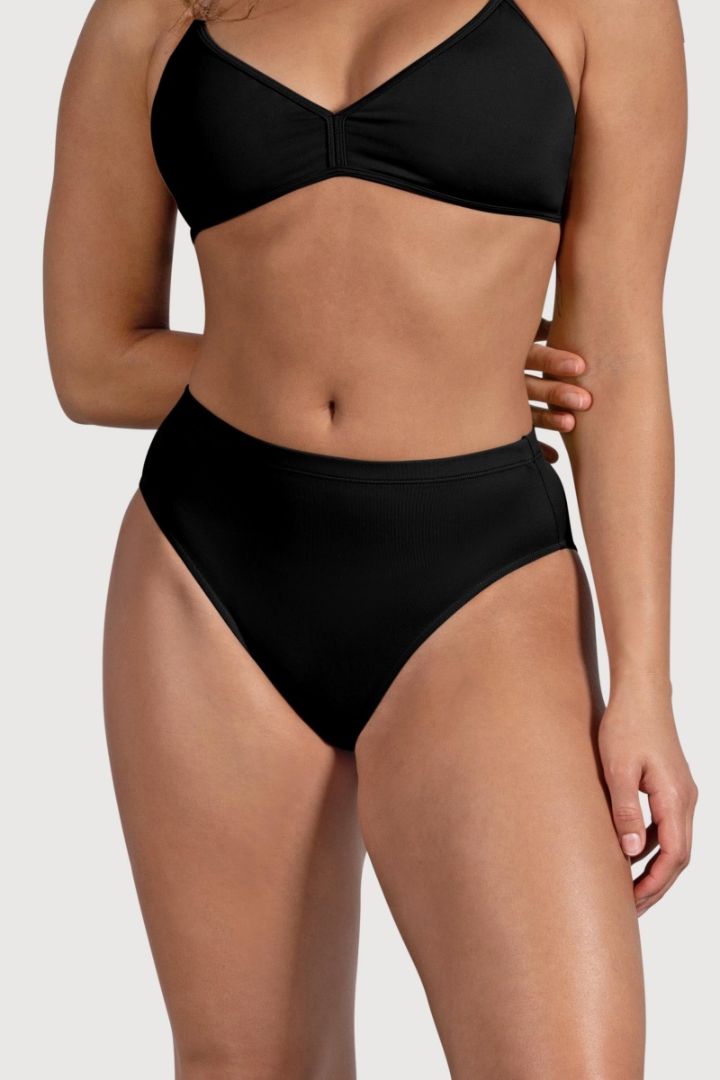 Black Women\'s Bloch Aquila High Waist Underwear | DUSKV91799