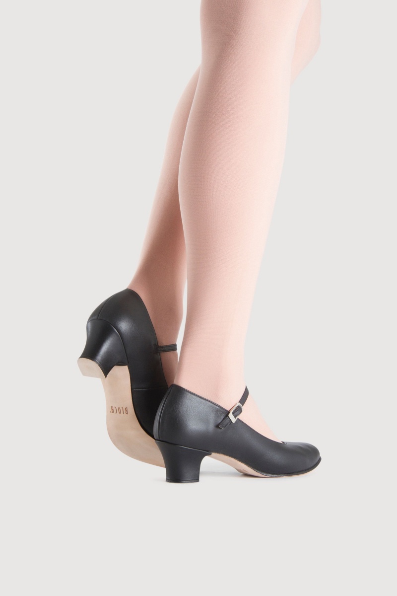 Black Women's Bloch Curtain Call Tap & Stage Shoes | DUSVO86077