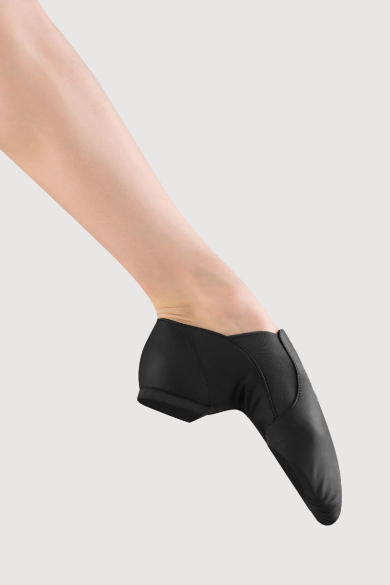 Black Women's Bloch Elastaboot Adults Jazz | USZPD16175