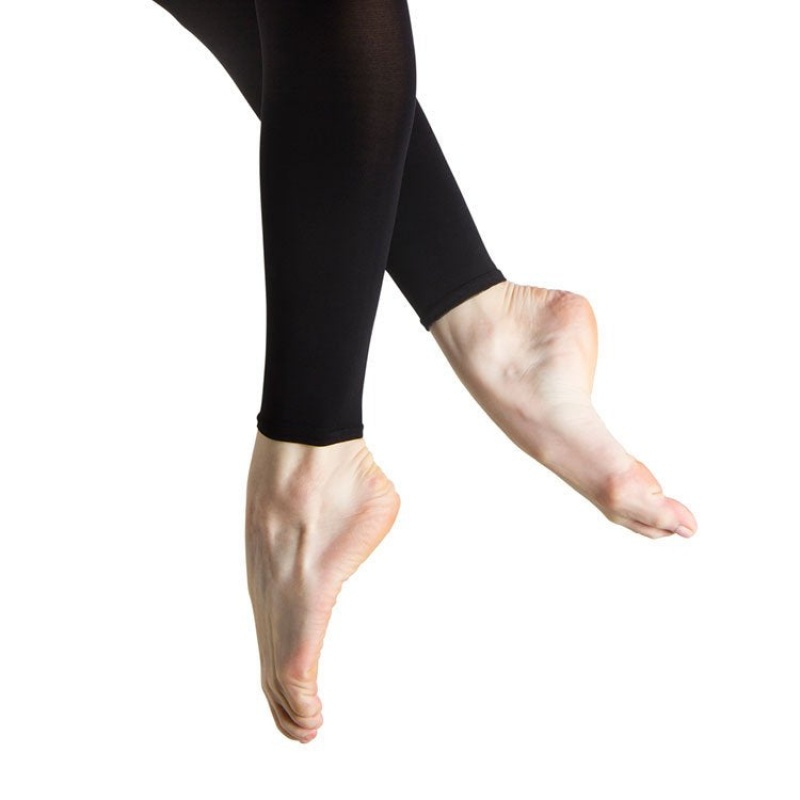 Black Women\'s Bloch Elite Footless Tight | USDFL28799