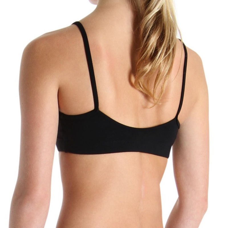 Black Women's Bloch Gather Front Tops | TUSWZ17114